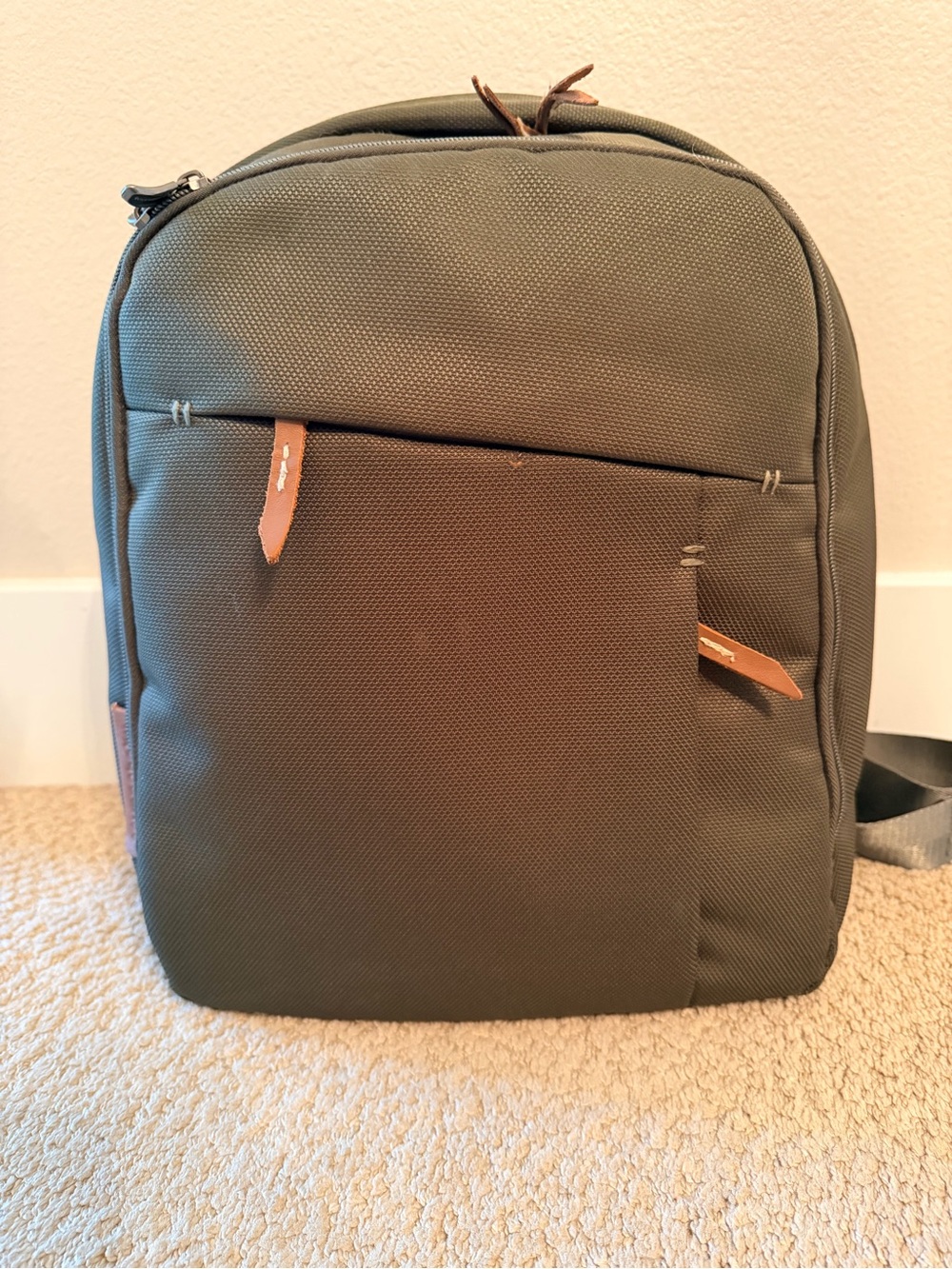 Uppababy Olive Green Backpack diaper bag